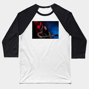 Guitar and Saxophone Baseball T-Shirt